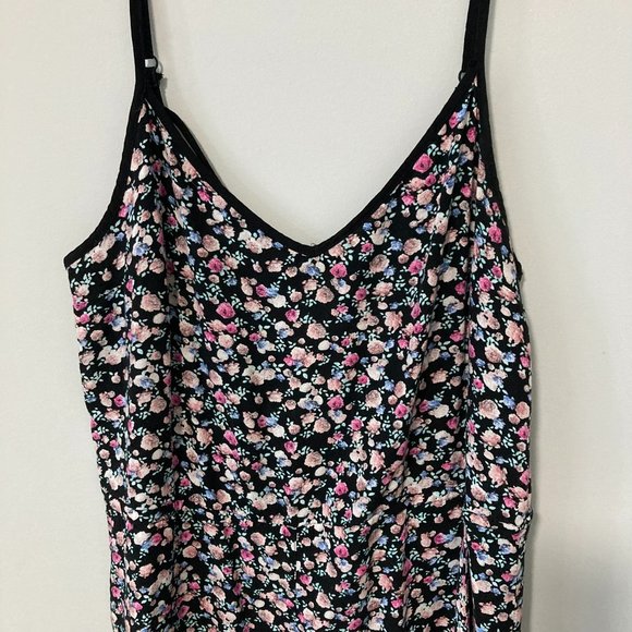 Size 6 Divided Floral Romper - Picture 2 of 5